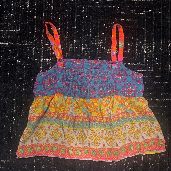 Natural Life Boho Patchwork Tank Size M So Cute! 🎀 - Picture 4 of 4